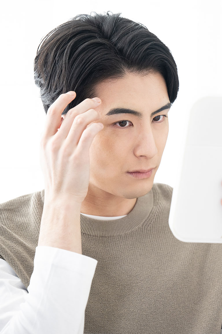 薄毛、抜け毛の治療は、当院にお任せください！
