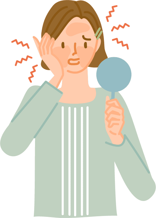 肌の赤みのお悩み